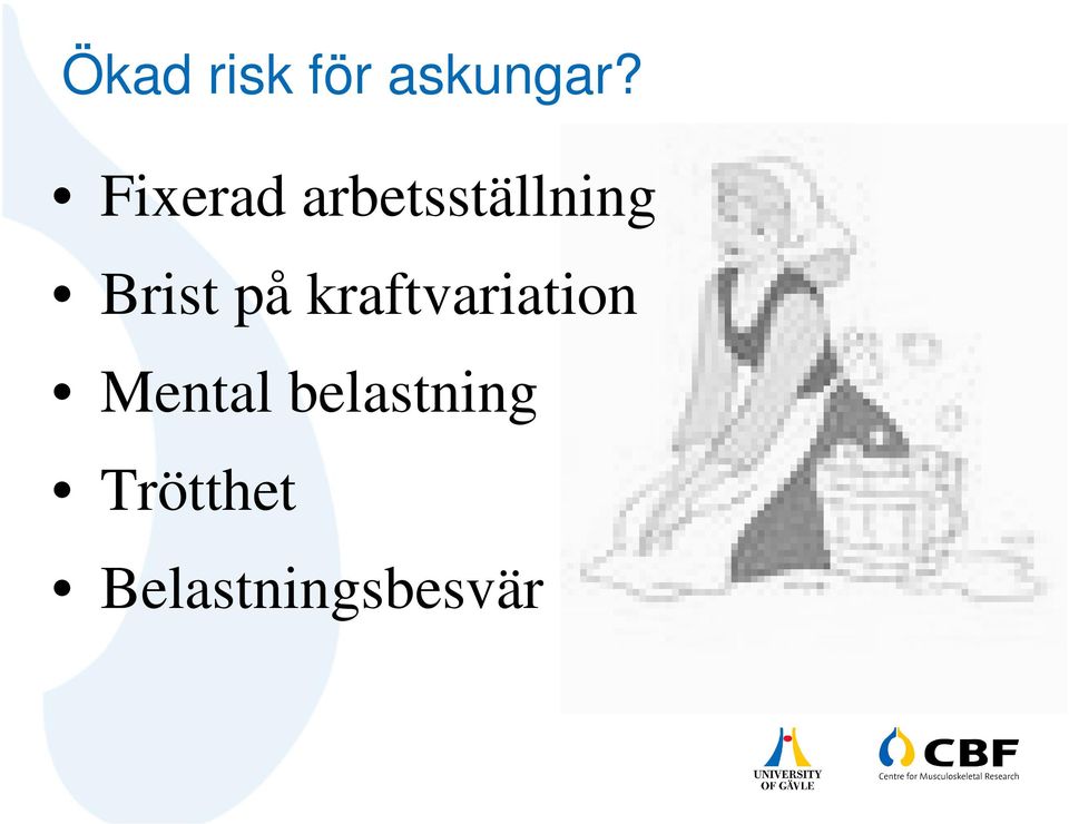 Brist på kraftvariation