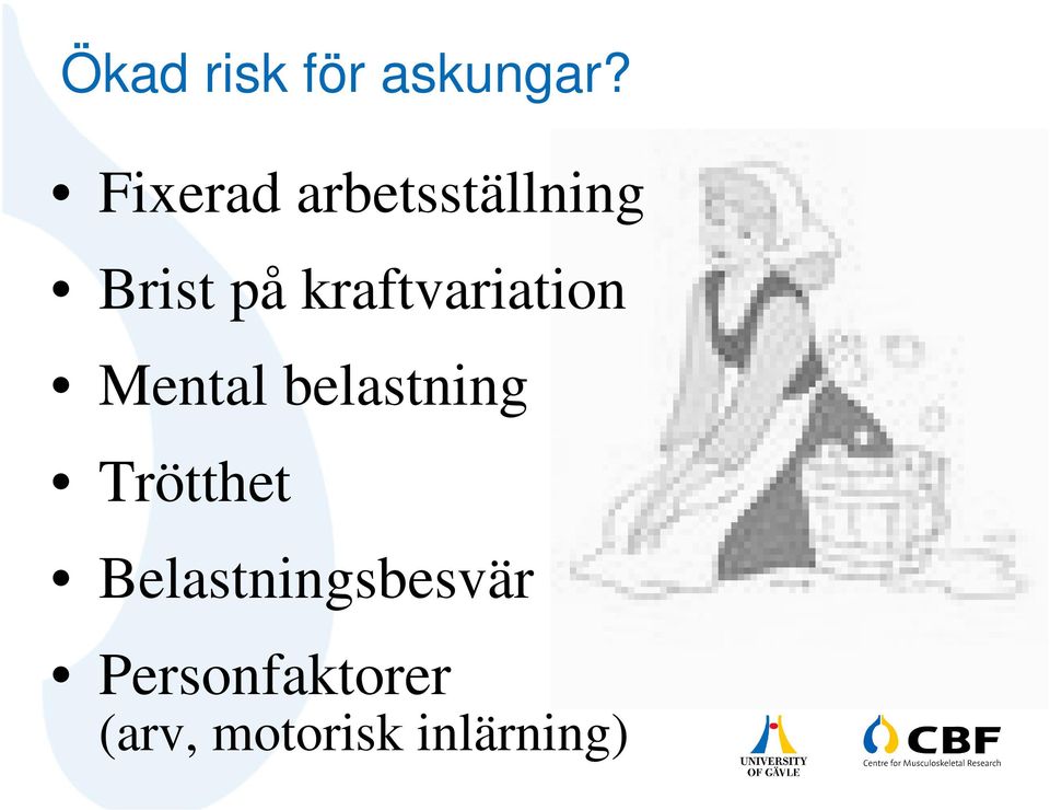 kraftvariation Mental belastning