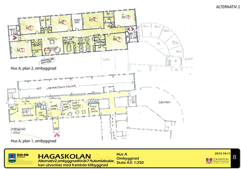 åk 7-9 utom labsalar, kan utvecklas med