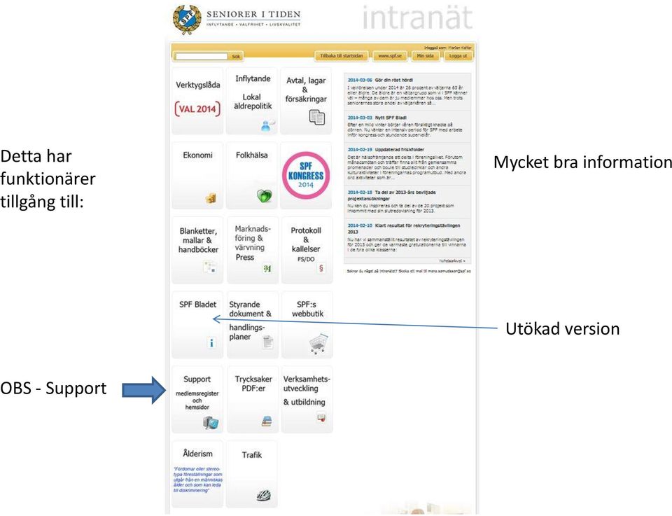 bra information Utökad