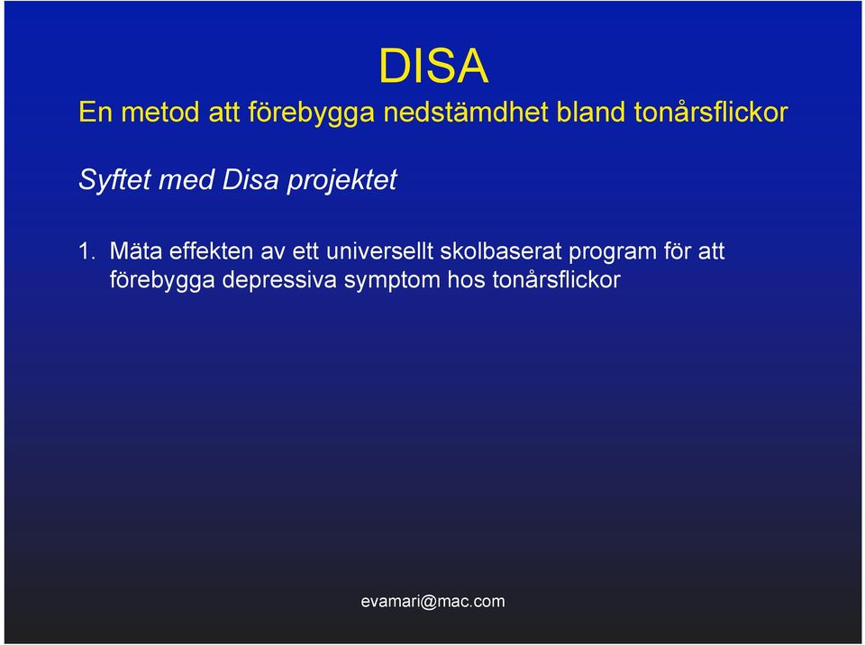 skolbaserat program för att