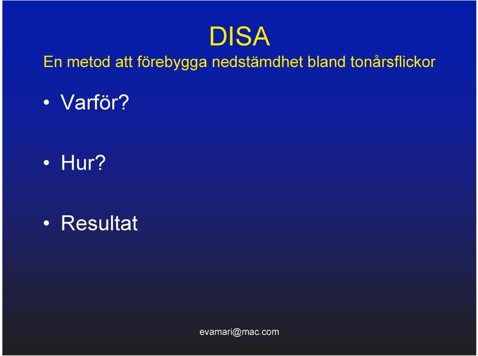 Resultat