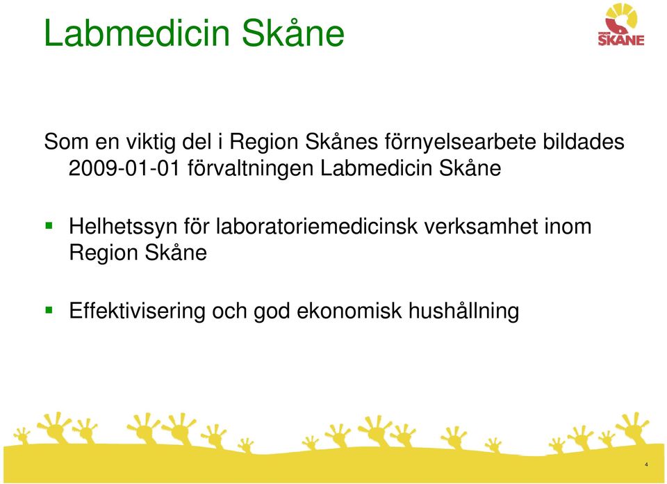 Labmedicin Skåne Helhetssyn för laboratoriemedicinsk