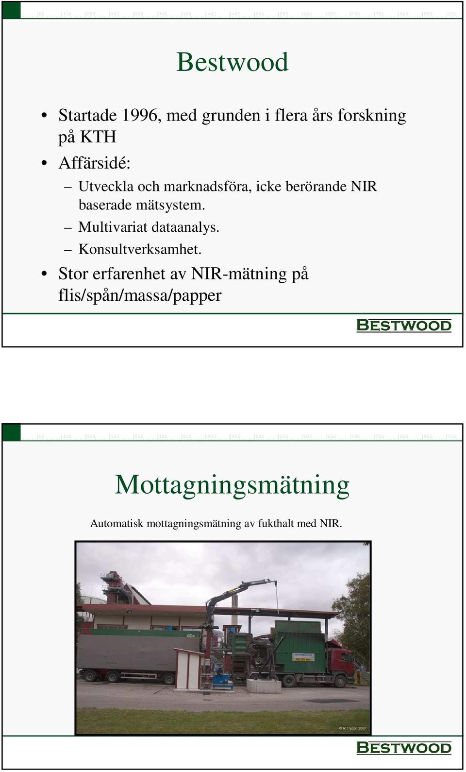 Multivariat dataanalys. Konsultverksamhet.