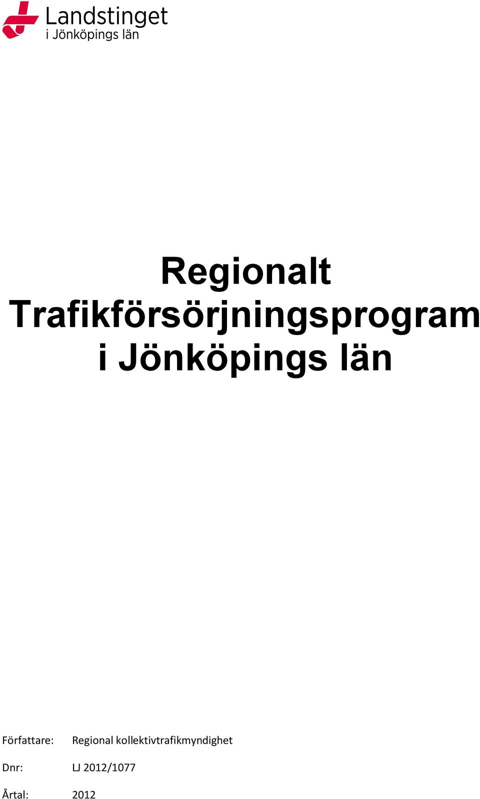 Jönköpings län Författare: