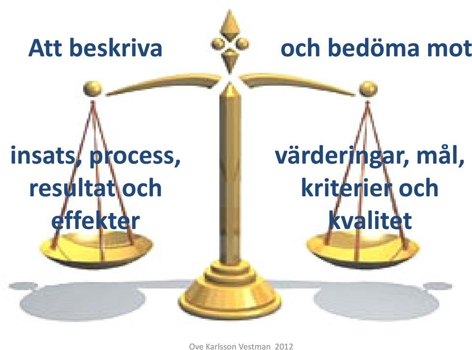 resultat och effekter