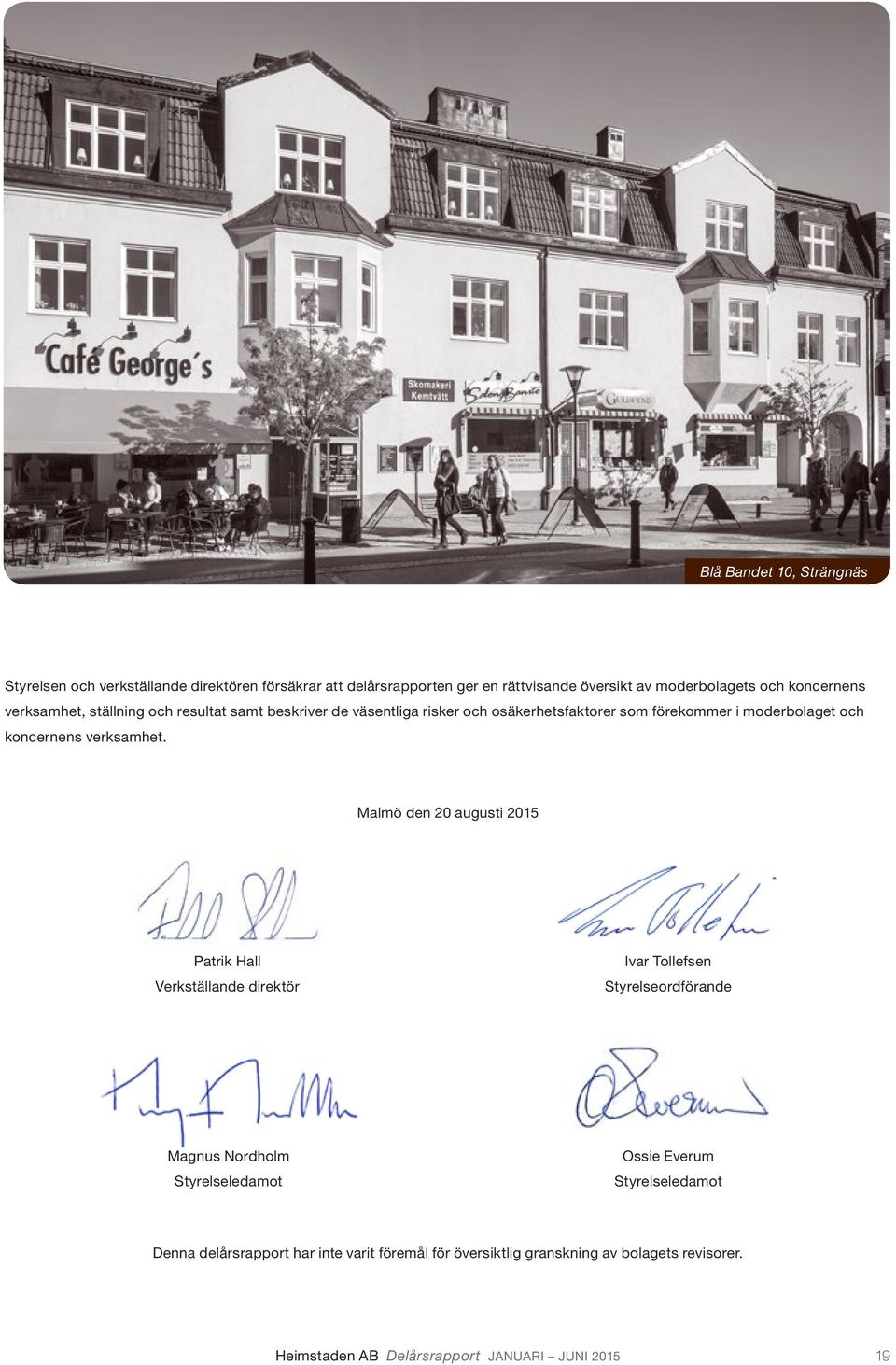 koncernens verksamhet.