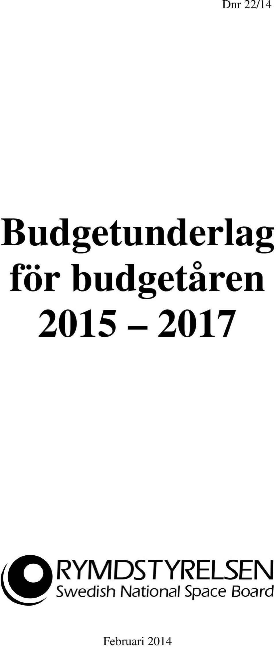 för budgetåren