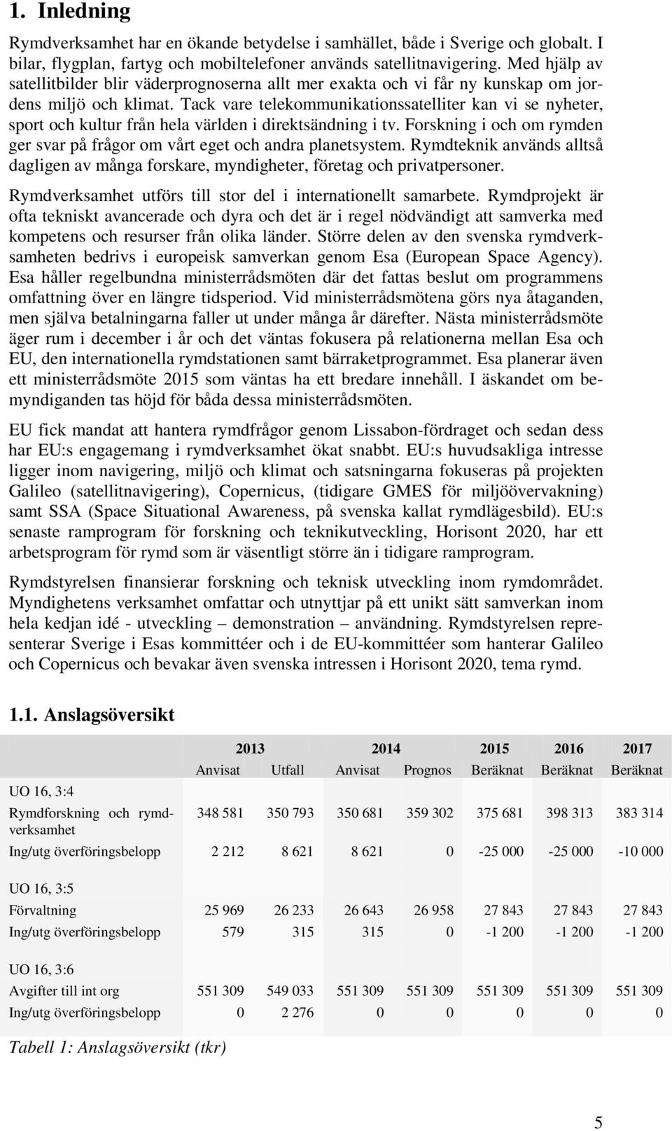 Tack vare telekommunikationssatelliter kan vi se nyheter, sport och kultur från hela världen i direktsändning i tv. Forskning i och om rymden ger svar på frågor om vårt eget och andra planetsystem.