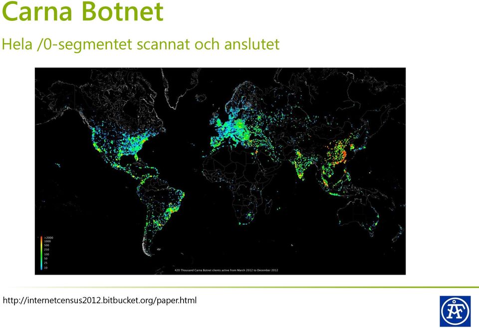 anslutet