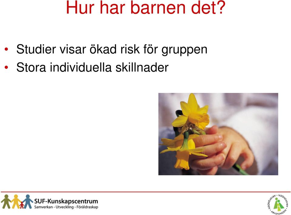 risk för gruppen