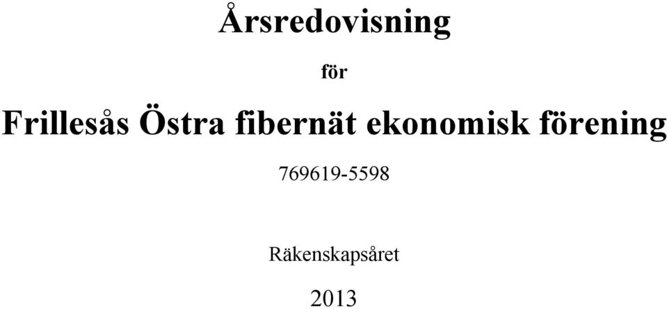 fibernät ekonomisk