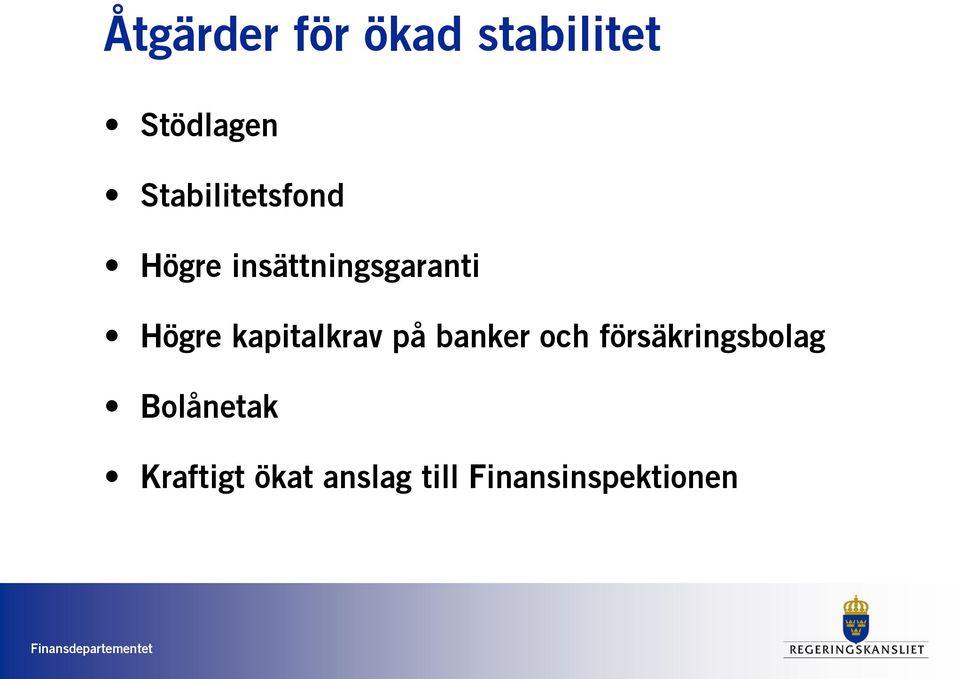 Högre kapitalkrav på banker och