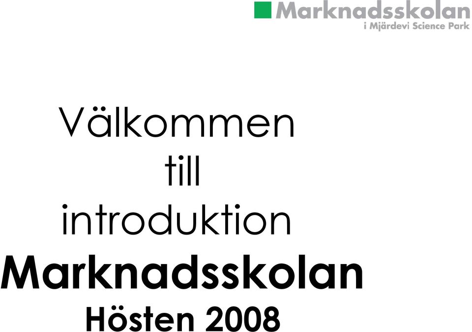 introduktion