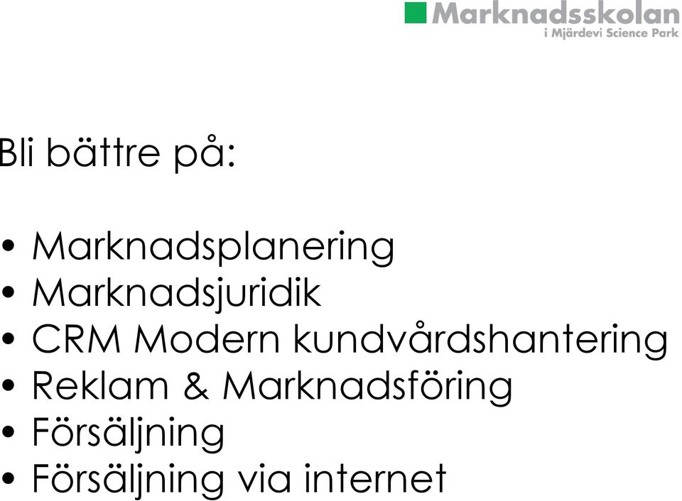 kundvårdshantering Reklam &