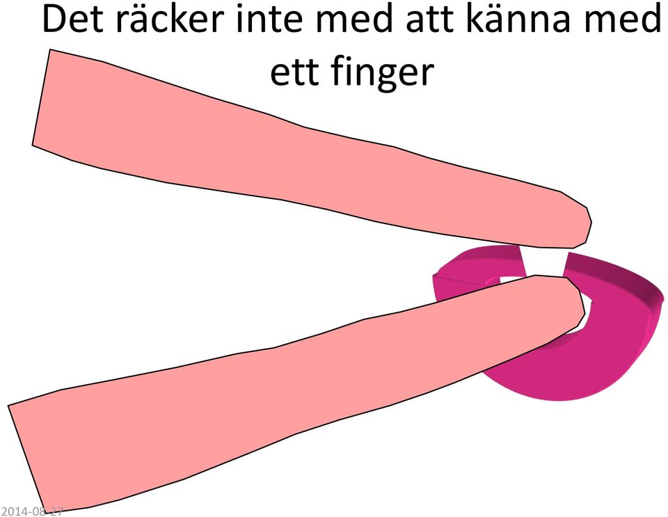 känna med ett