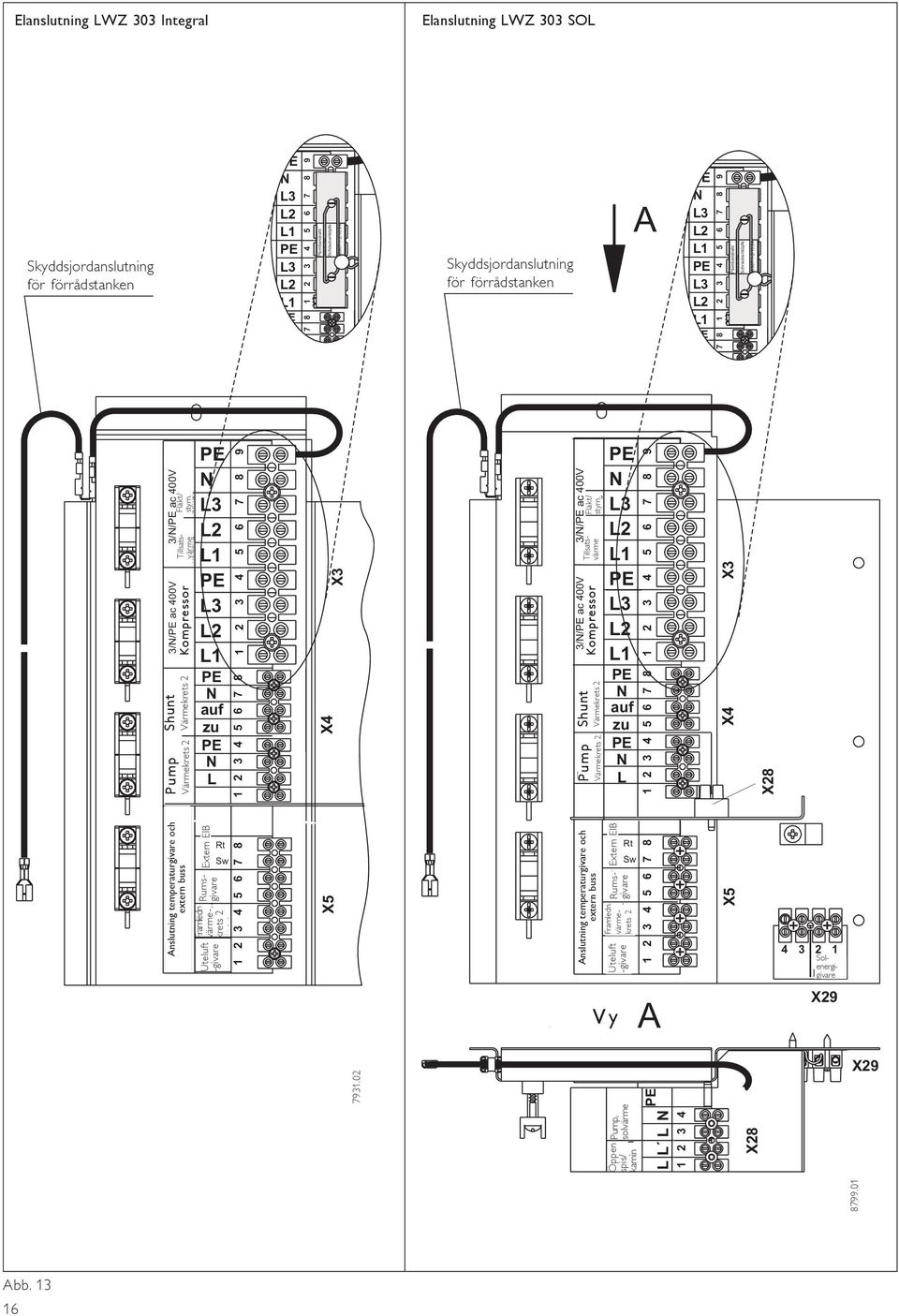 Kompressor Verdichter Shunt Värmekrets 2 Kompressor 2. Heizkreiz 2.