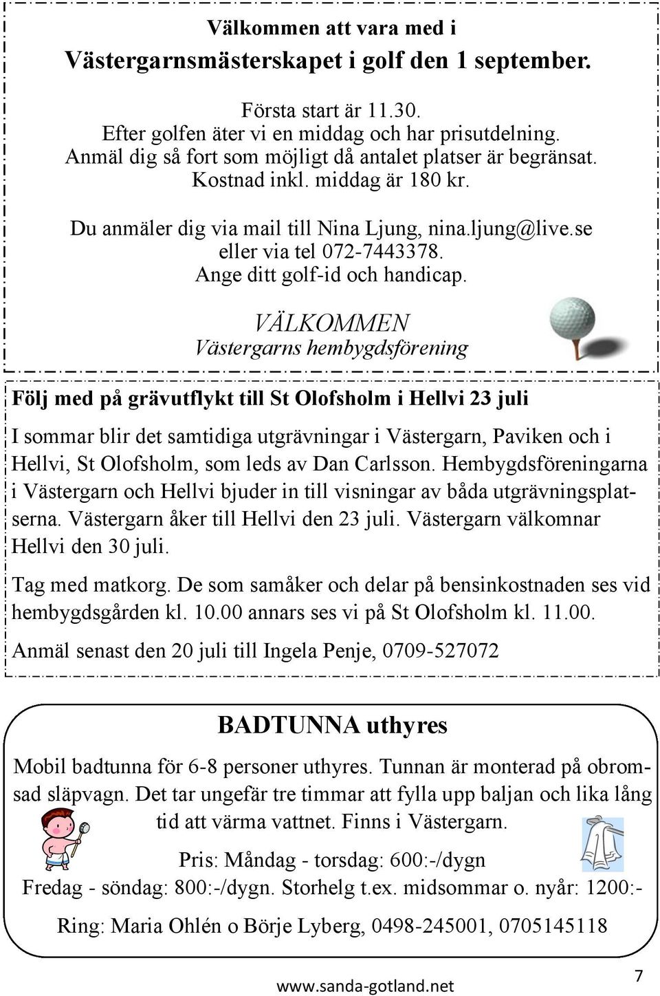 Ange ditt golf-id och handicap.
