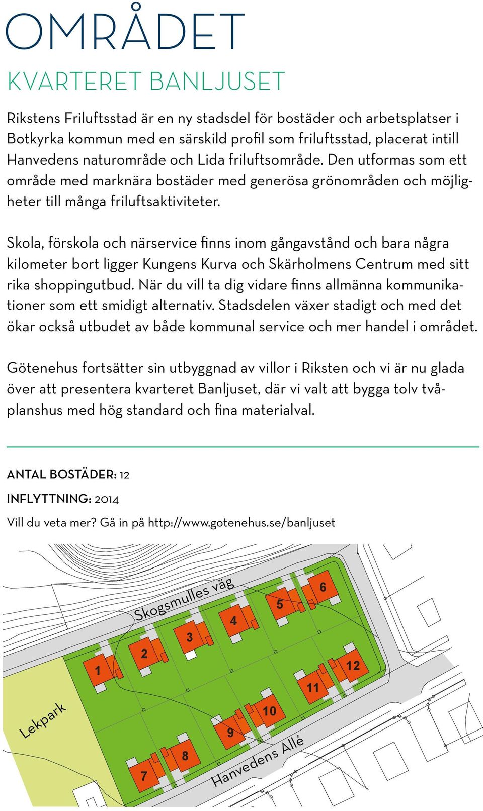 Skola, förskola och närservice finns inom gångavstånd och bara några kilometer bort ligger Kungens Kurva och Skärholmens Centrum med sitt rika shoppingutbud.