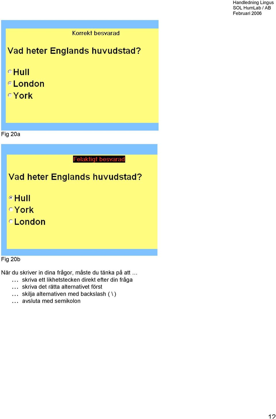 din fråga skriva det rätta alternativet först skilja