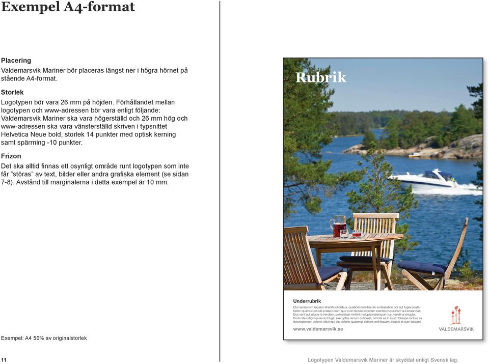 Neue bold, storlek 14 punkter med optisk kerning samt spärrning -10 punkter.