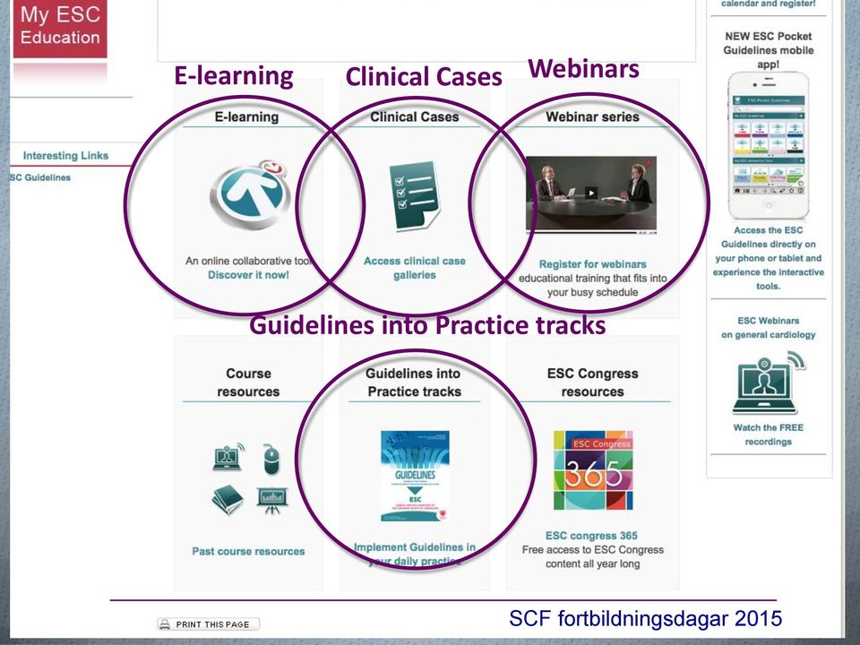 Practice tracks O Webinars O