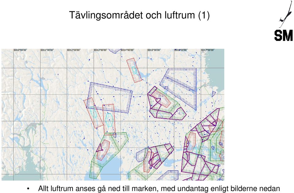 anses gå ned till marken,