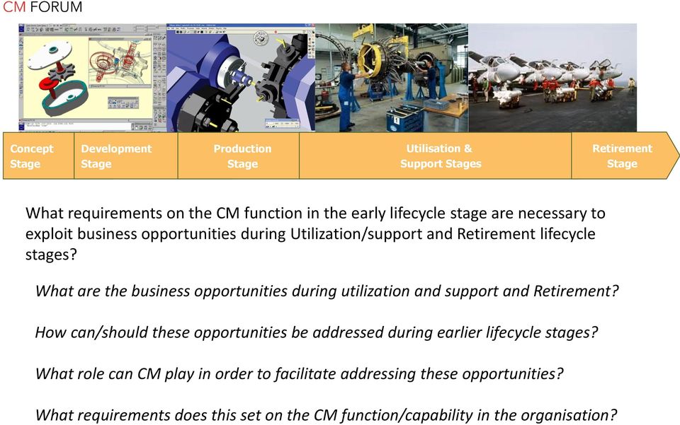 during utilization and support and Retirement?