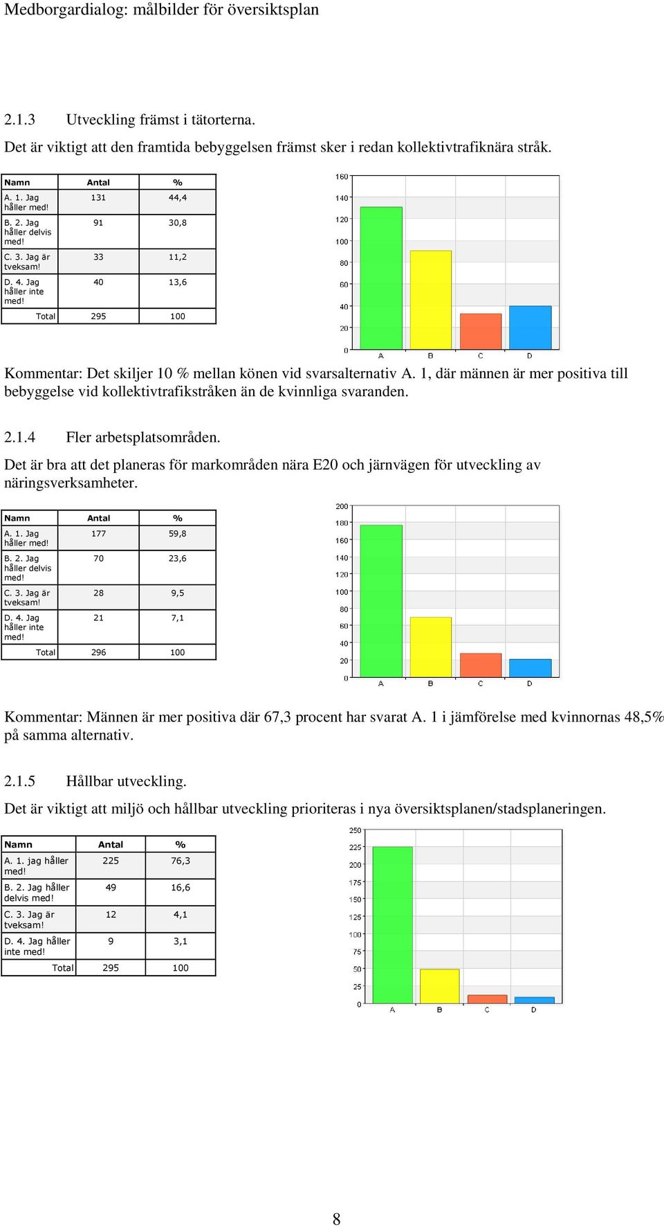 Det är bra att det planeras för markområden nära E20 och järnvägen för utveckling av näringsverksamheter.