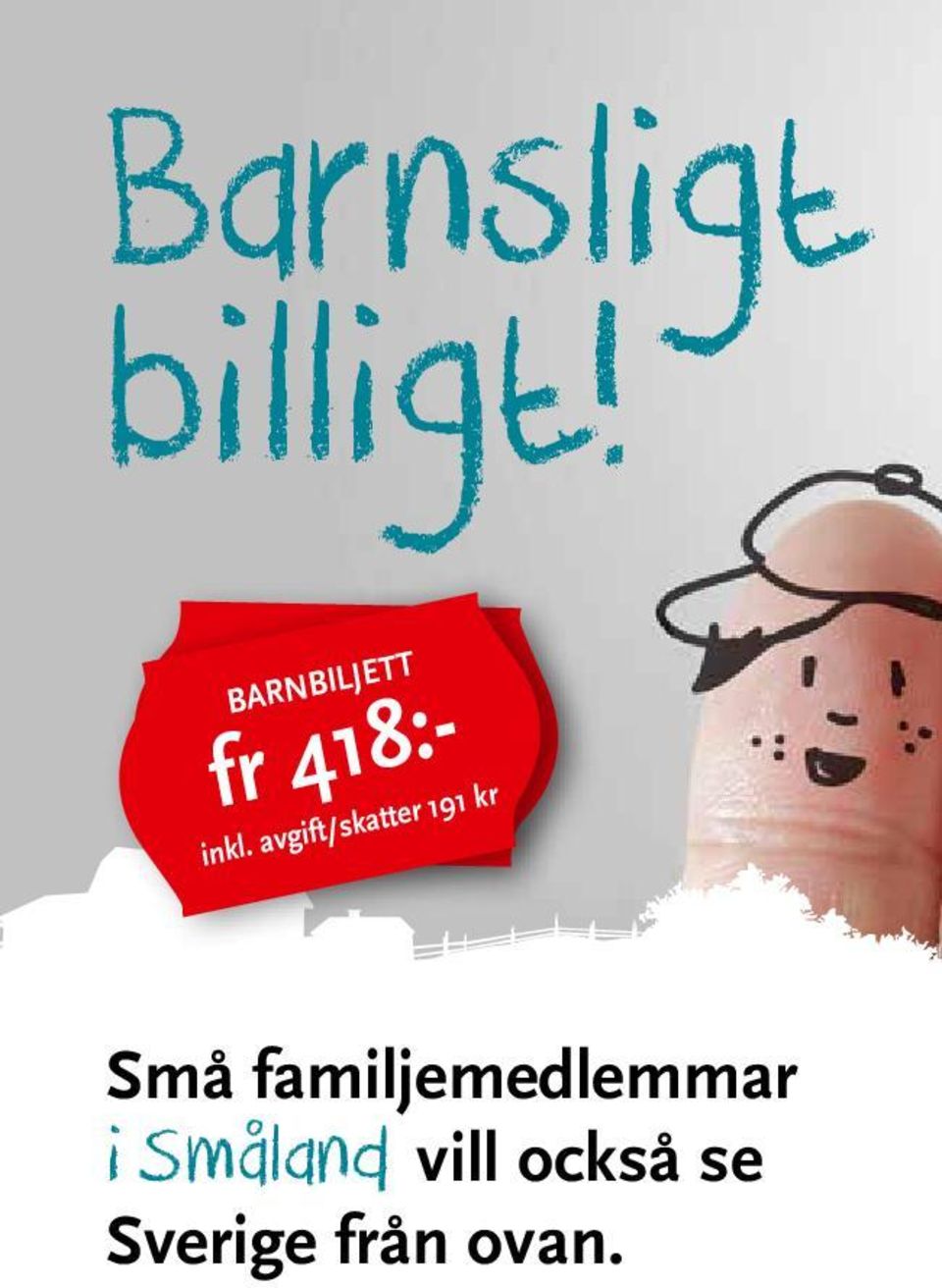 inkl. avgift/skatter 191 kr Små