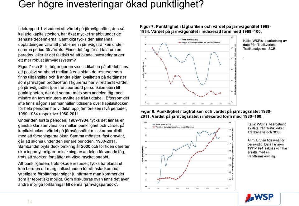 Finns det fog för att tala om en paradox, eller är det faktiskt så att ökade investeringar ger ett mer robust järnvägssystem?