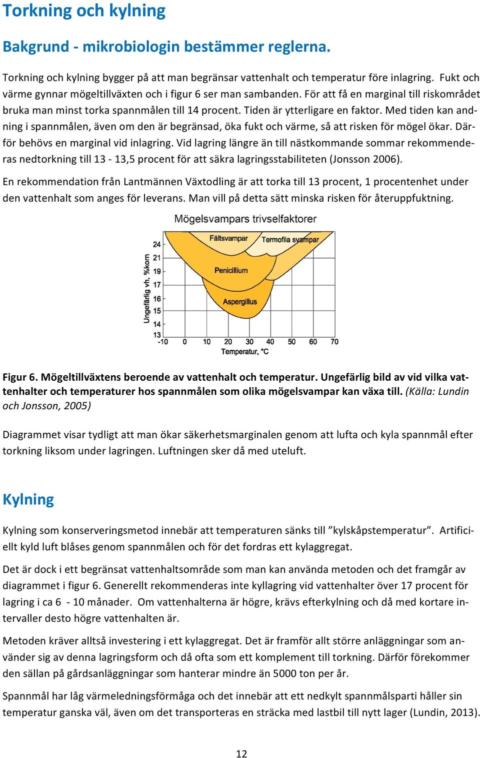 därg förbehövsenmarginalvidinlagring.vidlagringlängreäntillnästkommandesommarrekommendeg rasnedtorkningtill13g13,5procentförattsäkralagringsstabiliteten(jonsson2006).