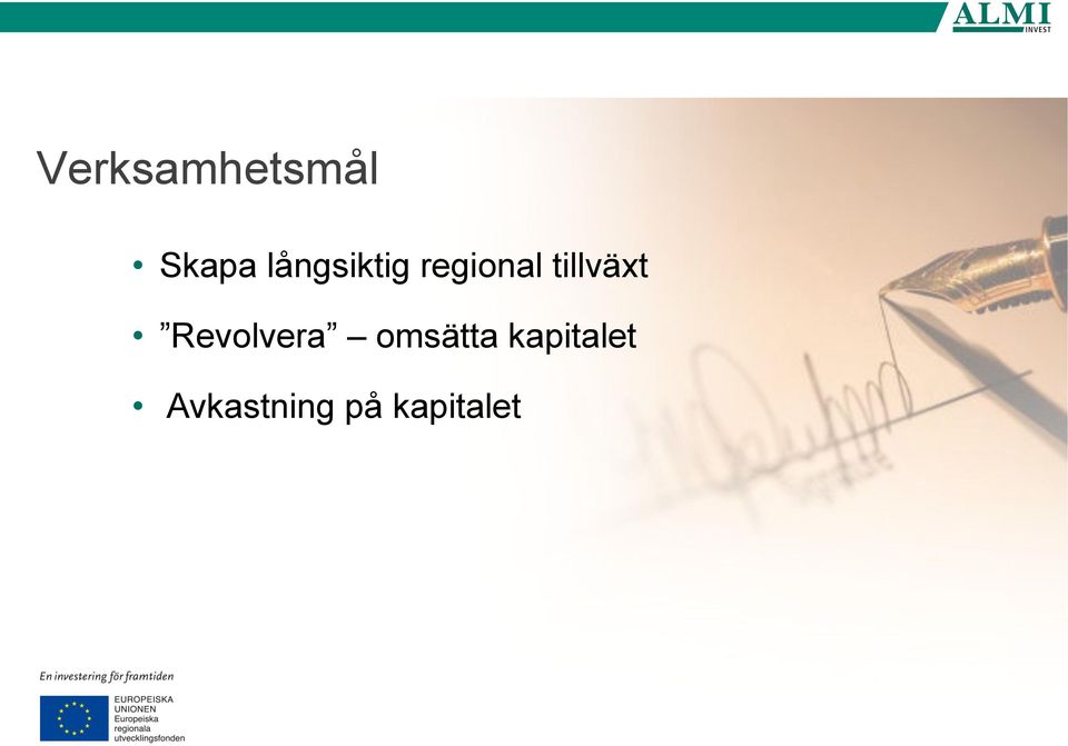 tillväxt Revolvera