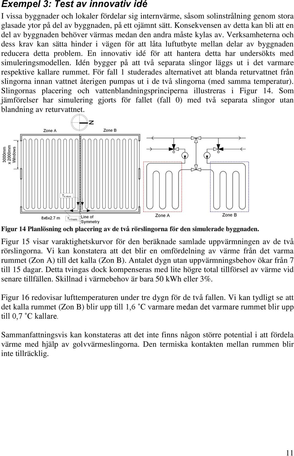 Verksamheterna och dess krav kan sätta hinder i vägen för att låta luftutbyte mellan delar av byggnaden reducera detta problem.