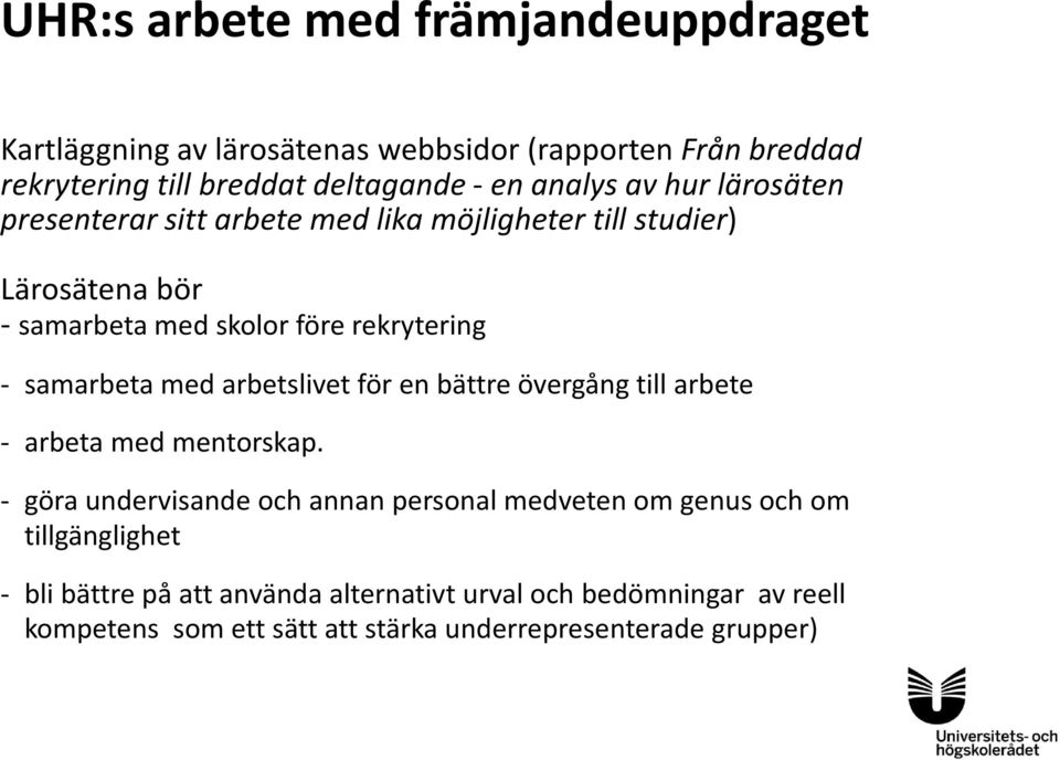 samarbeta med arbetslivet för en bättre övergång till arbete - arbeta med mentorskap.