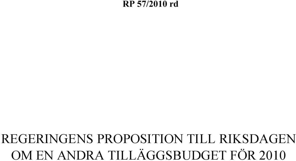 PROPOSITION TILL