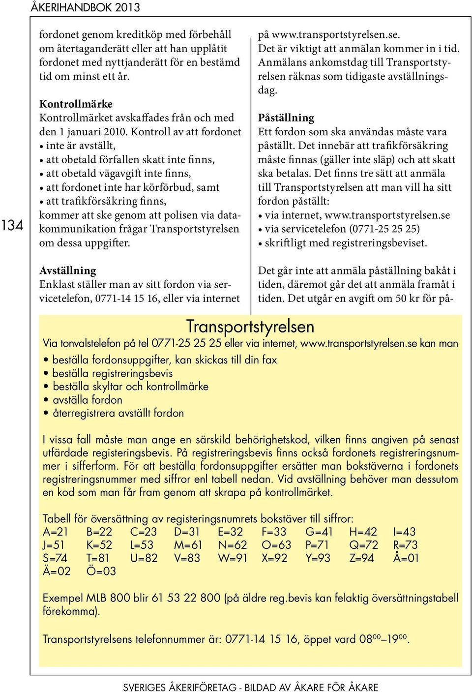 Kontrollmärke Kontrollmärket avskaffades från och med den 1 januari 2010.