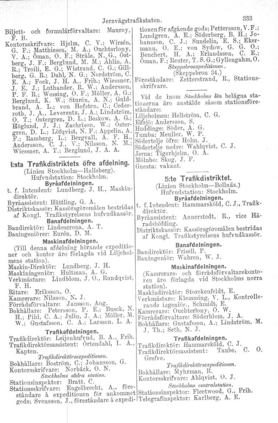 n~, M. M.;, Ahlin,.A. Oman, F.; Reuter, T. S. G.; Gyllengahm, O. R.; 1'1'0111,E. G.; W1strand, C. G.; om- Skeppsbroexpeditionen. berg, G. R.; Dahl, N. G.; Nordström, C. (Skeppsbron 84.) E. A.; Fock, J.