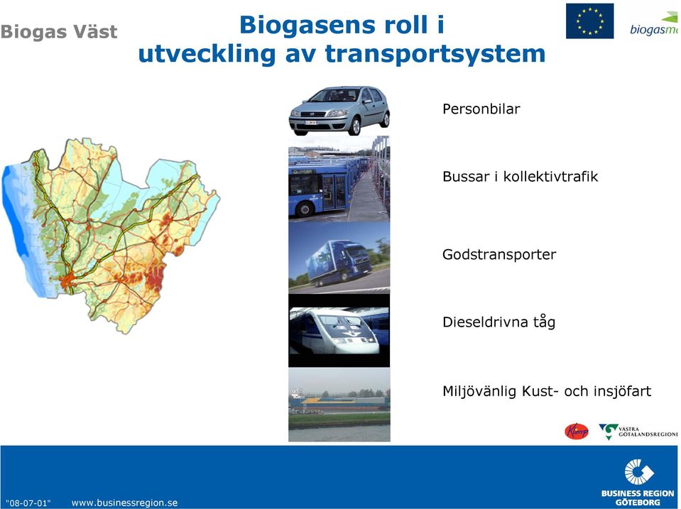 kollektivtrafik Godstransporter