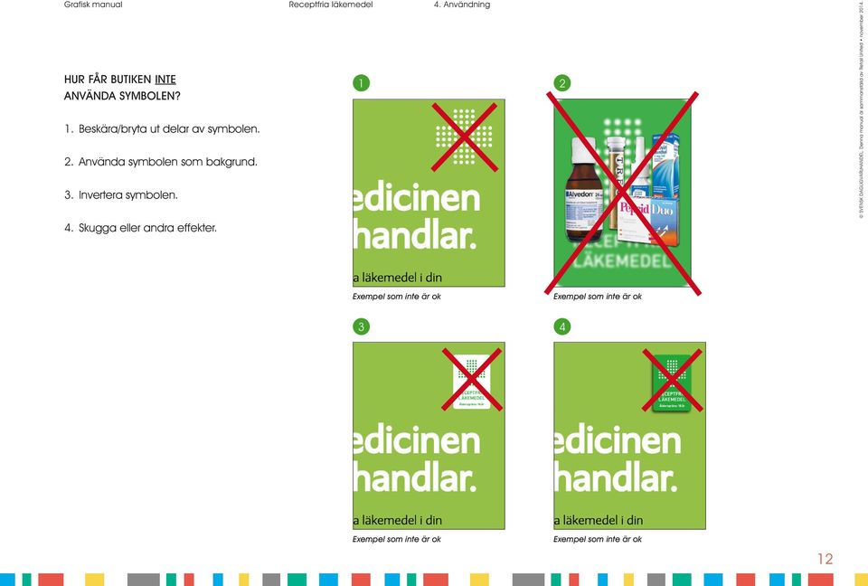 3. Invertera symbolen. 1 4. Användning 2 4.
