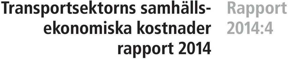 kostnader rapport