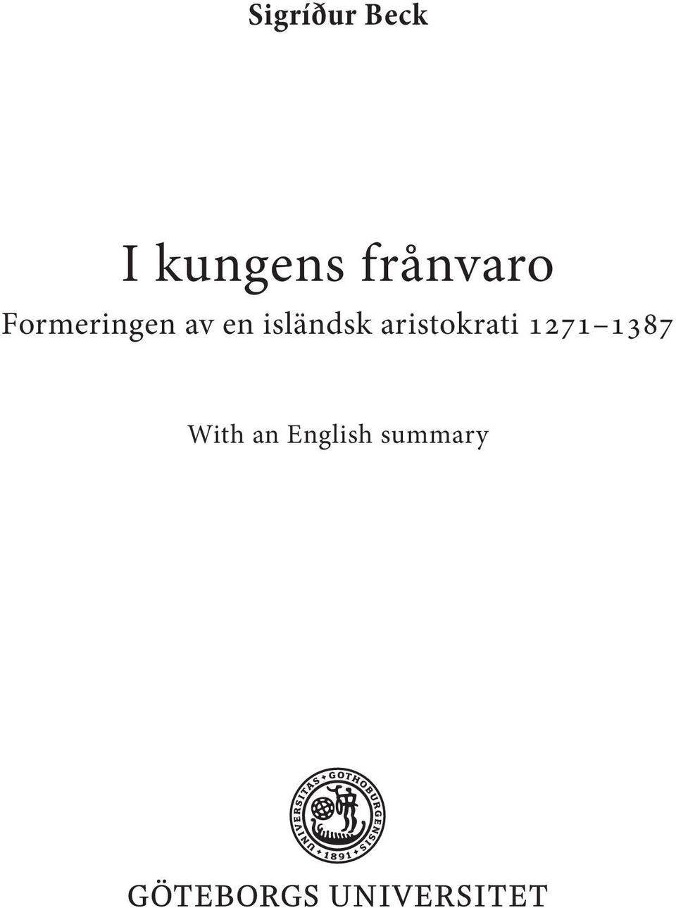 isländsk aristokrati 1271