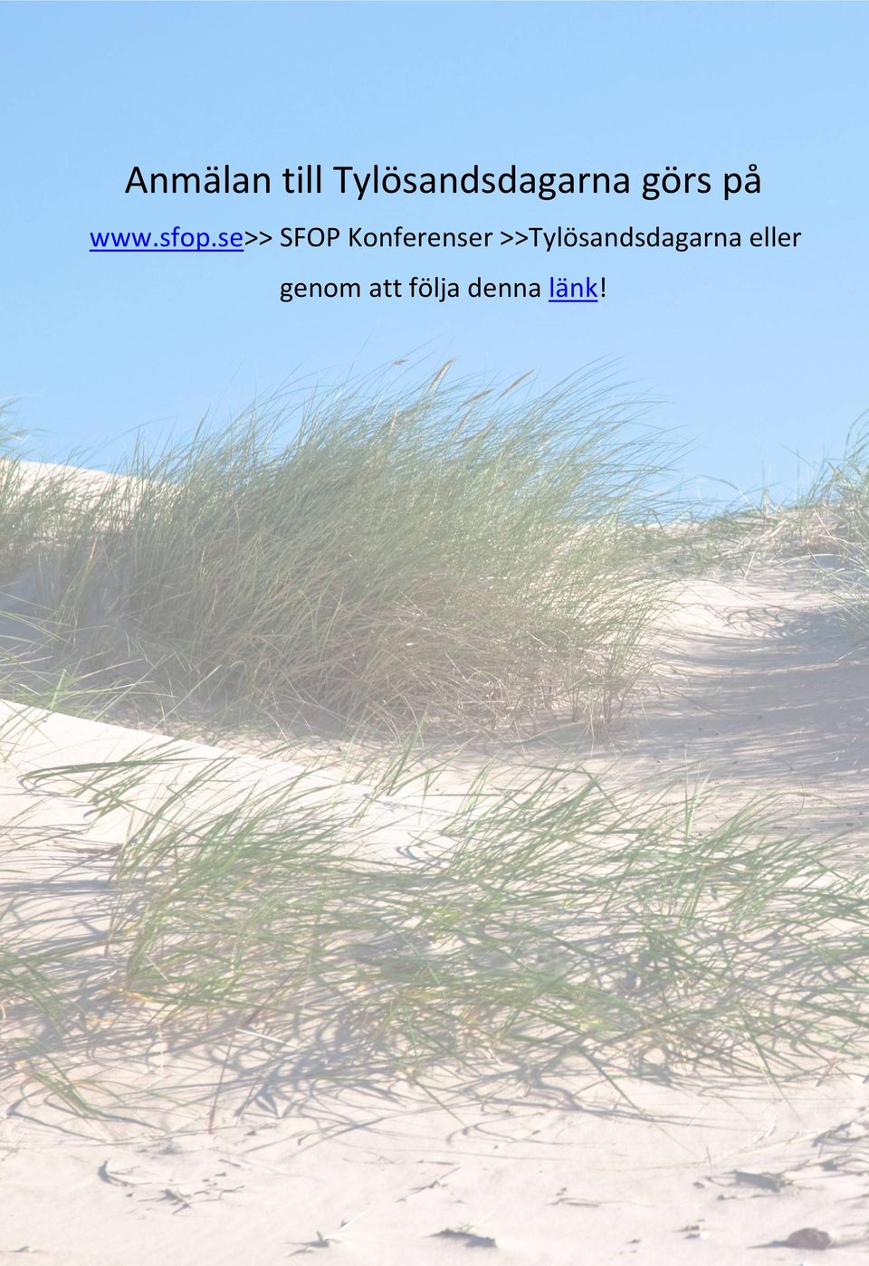 se>> SFOP Konferenser