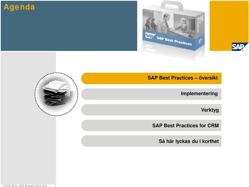 Practices for CRM Så här lyckas du i