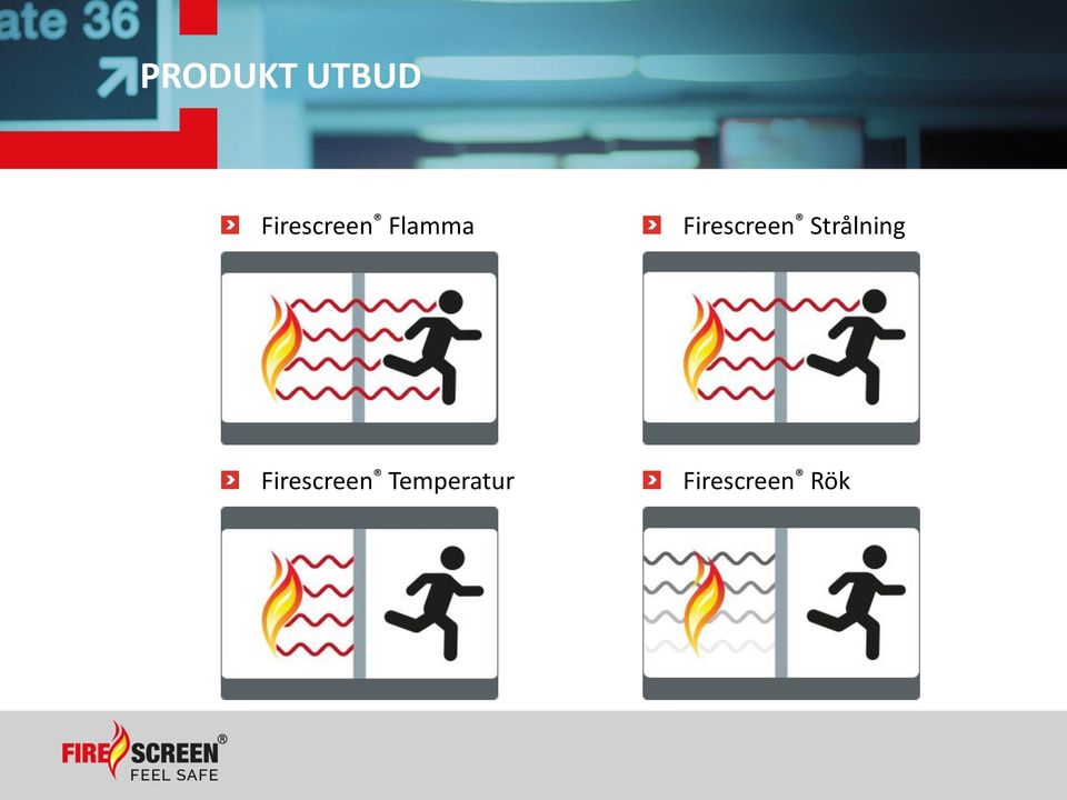 Firescreen Strålning