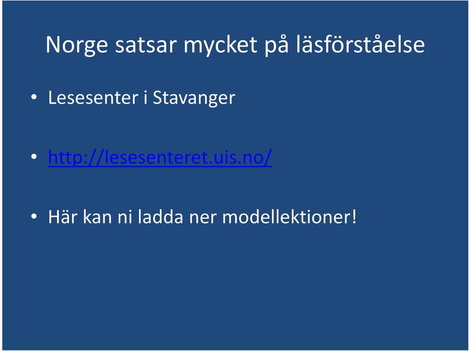Stavanger http://lesesenteret.