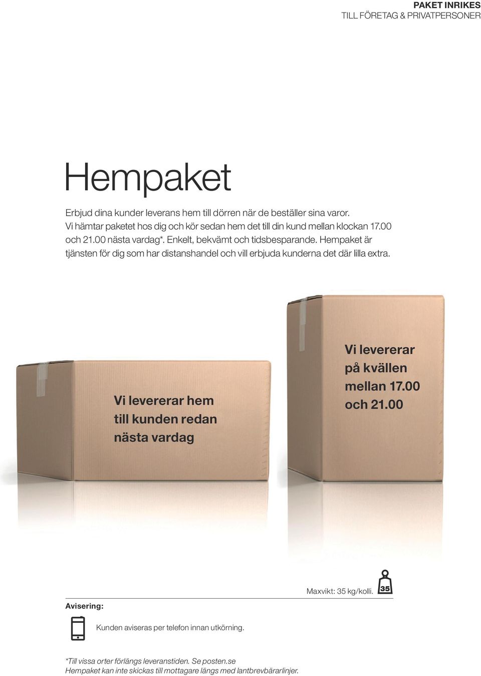 Sveriges viktigaste paket skickas med Posten. - PDF Gratis nedladdning