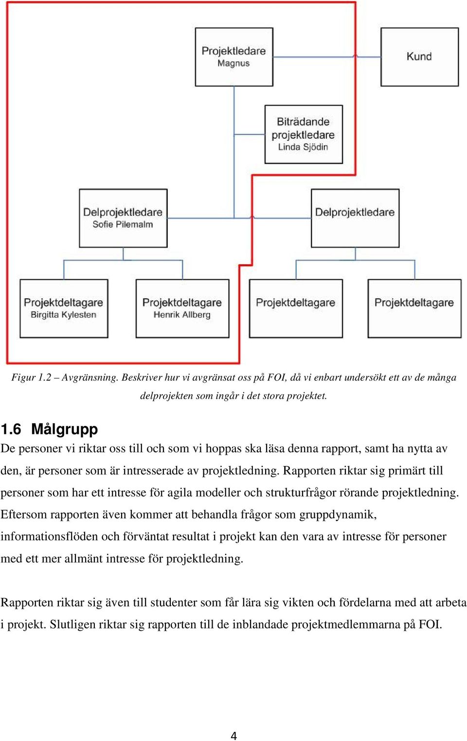 Eftersom rapporten även kommer att behandla frågor som gruppdynamik, informationsflöden och förväntat resultat i projekt kan den vara av intresse för personer med ett mer allmänt intresse för