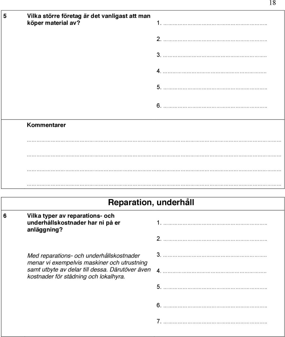 er anläggning? 1. 2.