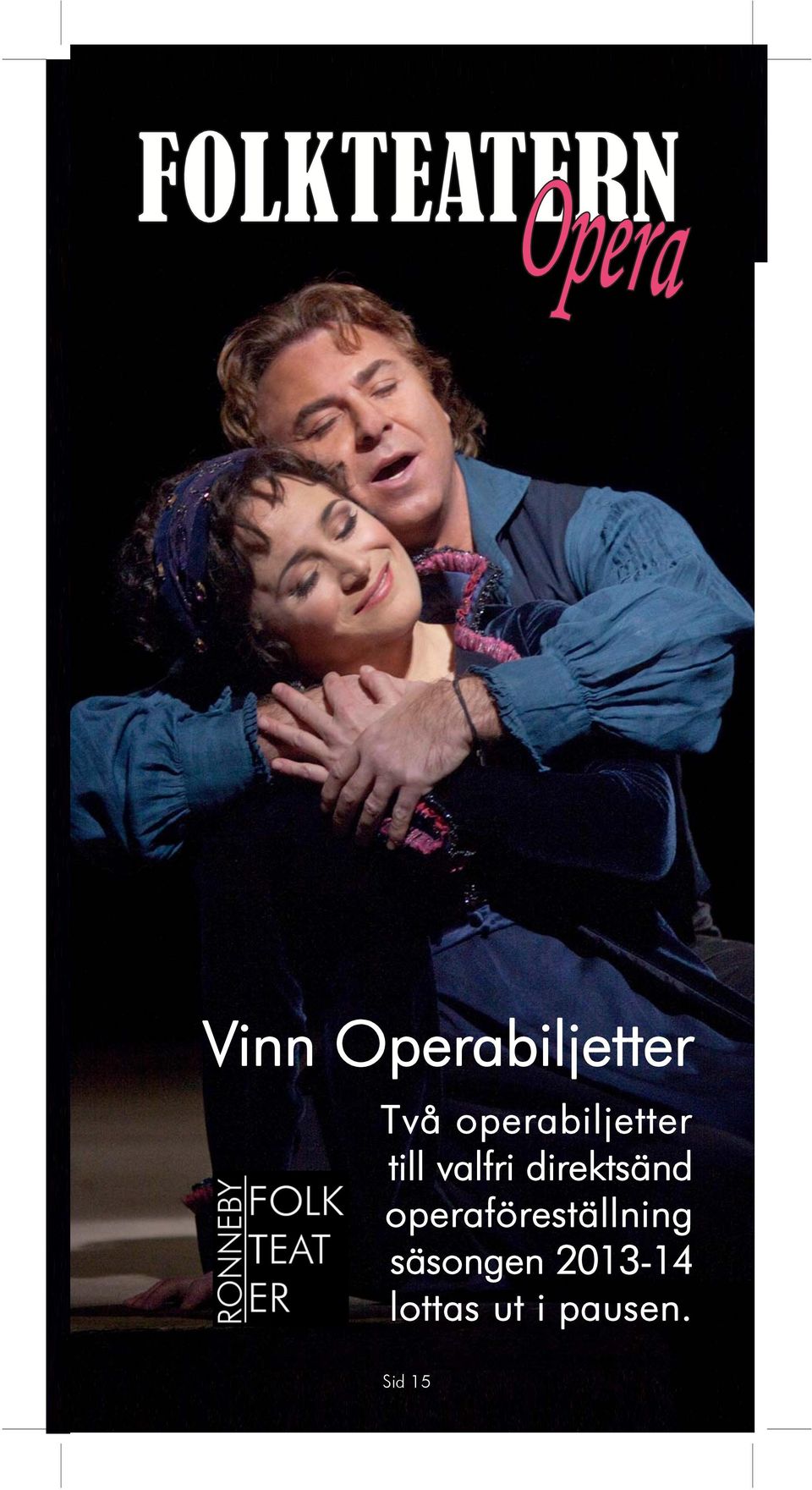 direktsänd operaföreställning